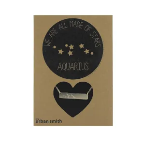 WHOLESALE - WE ARE ALL MADE OF STARS CONSTELLATION NECKLACE - AQUARIUS