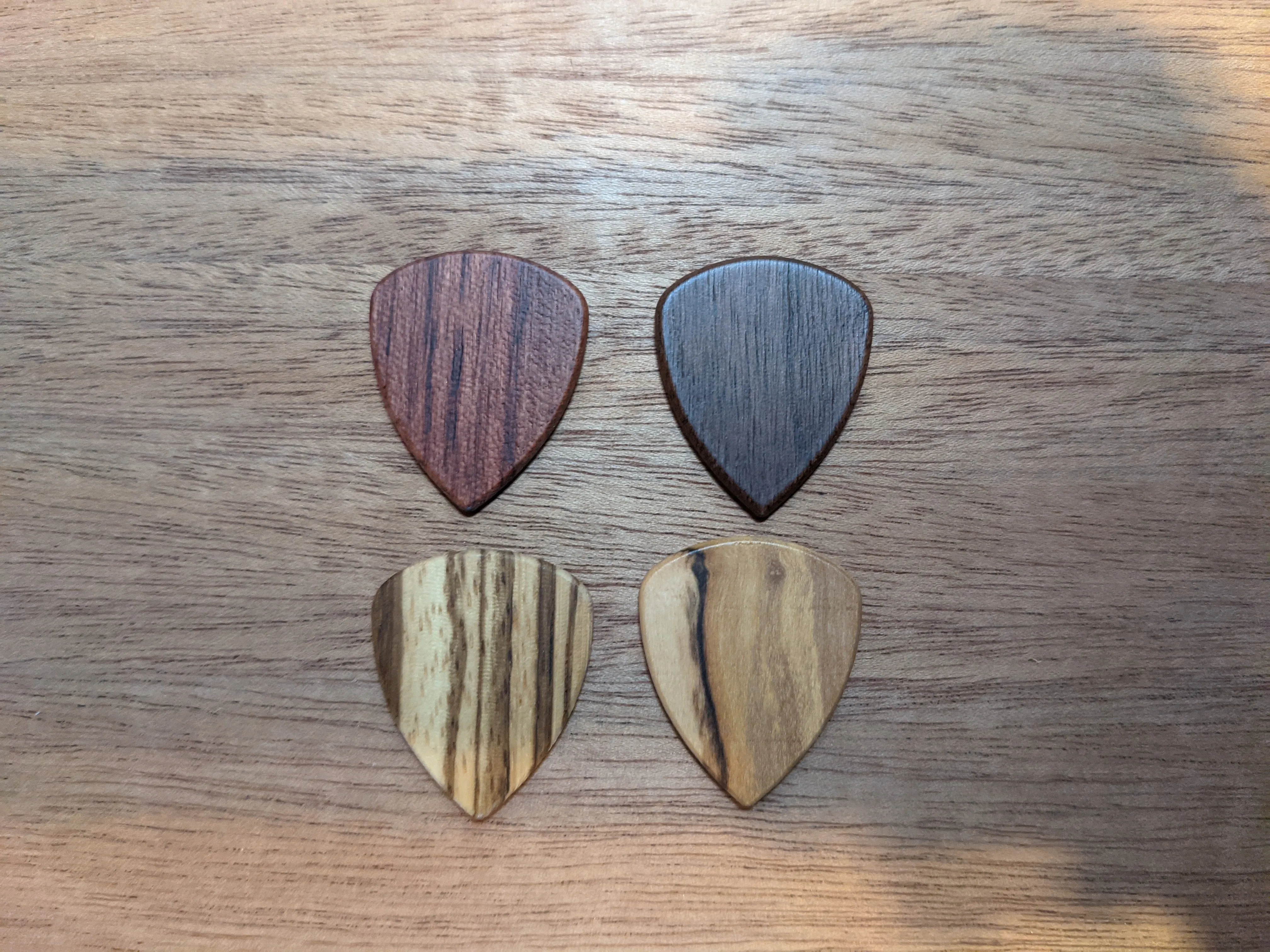 Wooden Guitar Picks