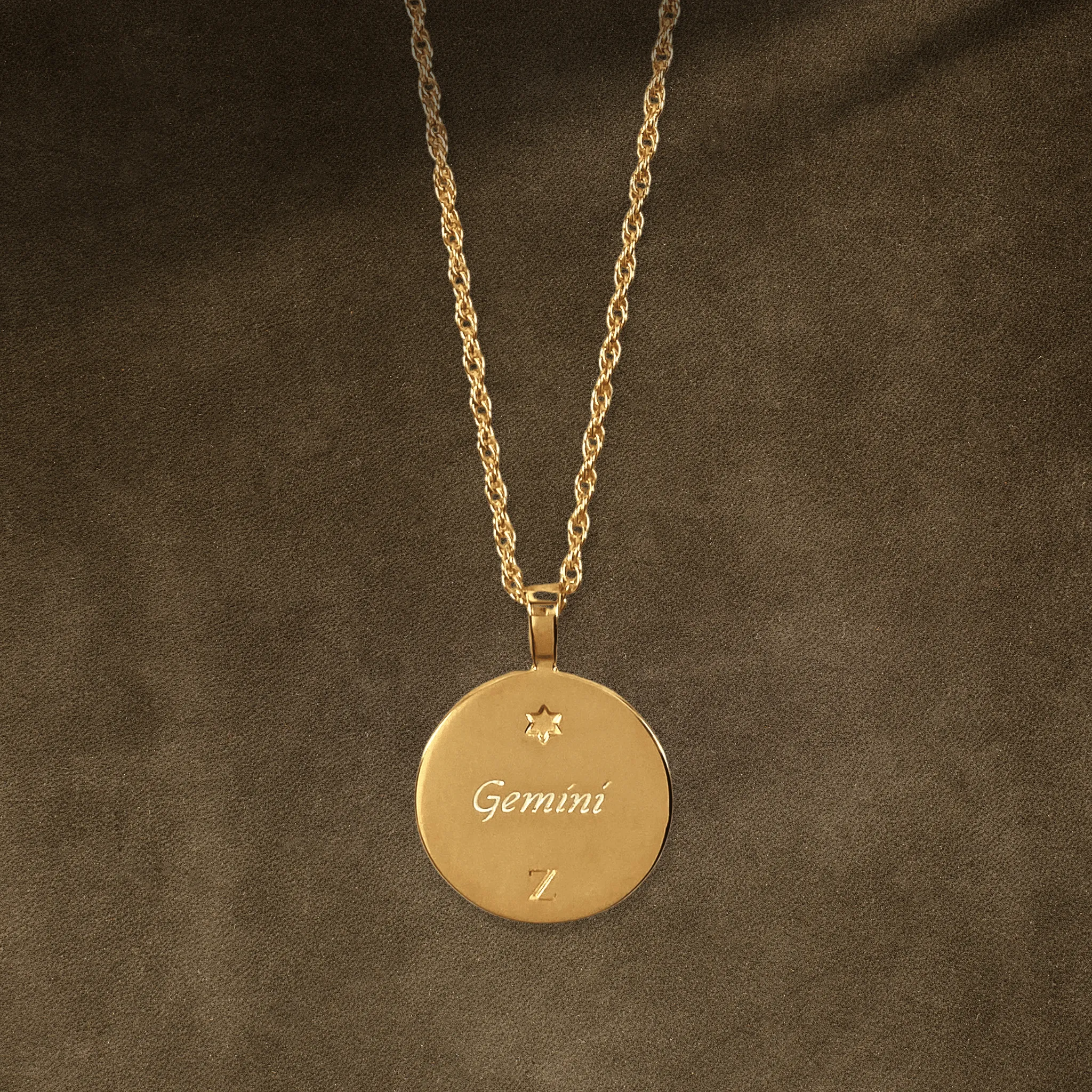 Zodiac Necklace / gemini
